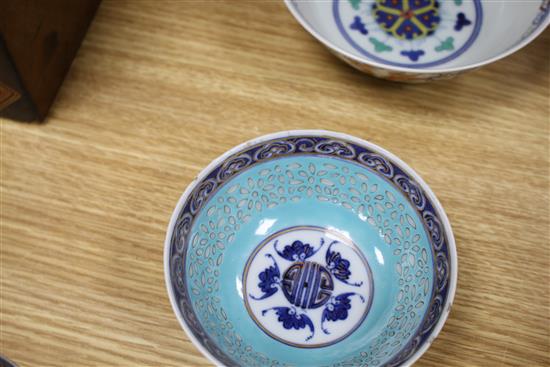 A collection of Oriental ceramics